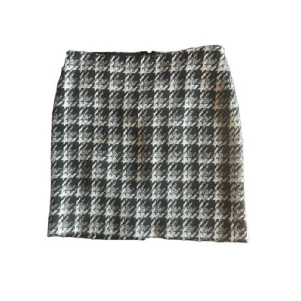 White House‎ Black Market Houndstooth Skirt